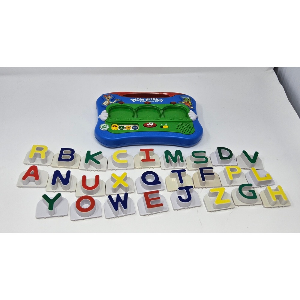 LeapFrog Word Whammer Fridge Phonics Set Magnetic Letter Set 26 Letters Complete